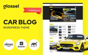 Glossel car blog website template based on wordpress elementor theme.jpg