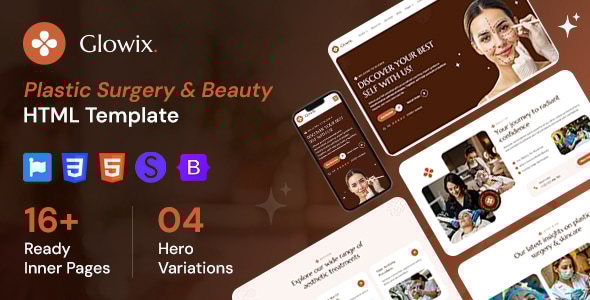 Glowix plastic surgery beauty clinic html template gplpixel.jpg