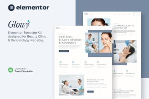 Glowy beauty clinic dermatology elementor template kit gplpixel.jpg