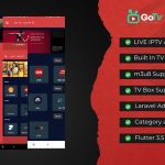 Go TV Live TV App Uisng Flutter for Android & IOS , TV Box with admin panel
