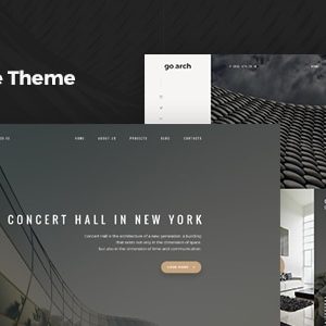 go.arch - Architecture and Interior WordPress Theme
