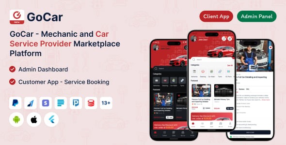 Gocar mechanic and car service provider marketplace platform codermarket.jpg
