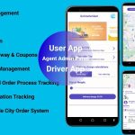 GoCourier - On Demand Delivery System Native App | Service Provider + Backend + Driver & Vendor app