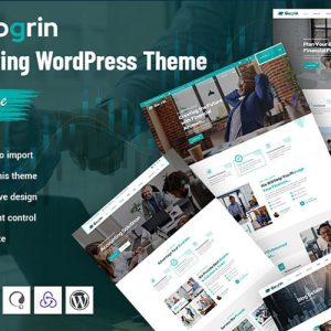 Gogrin - Accounting Responsive WordPress Theme
