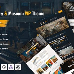Gogrin - Art Gallery and Museum WordPress Theme