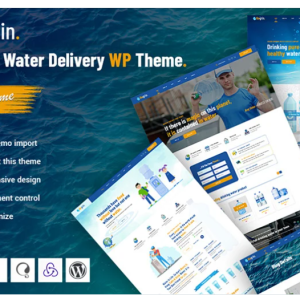 Gogrin - Drinking Water Delivery WordPress Theme