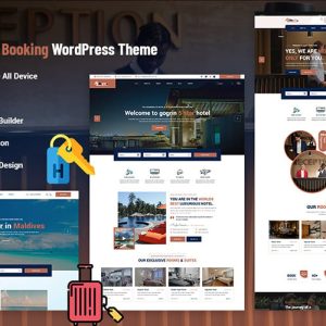 Gogrin - Hotel Booking WordPress Theme