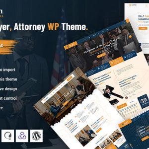 Gogrin - Law, Lawyer, & Attorney WordPress Theme