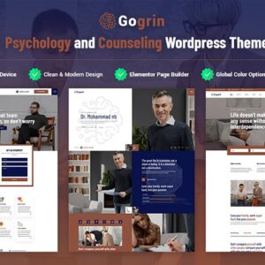 Gogrin - Psychology and Counseling Responsive WordPress Theme