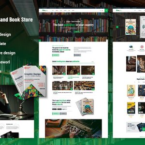 Gogrin - Publishing House and Book Store WordPress Theme