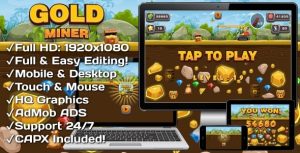 Gold miner html5 game 20 levels mobile version construct 3 construct.jpg