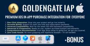Goldengate iap a musthave module for any ios app written in swift .png
