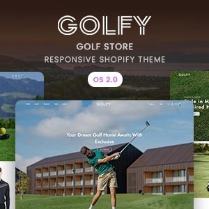 Golfy - Golf Store Shopify Theme