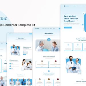 Gomedic - Medical Elementor Template Kit