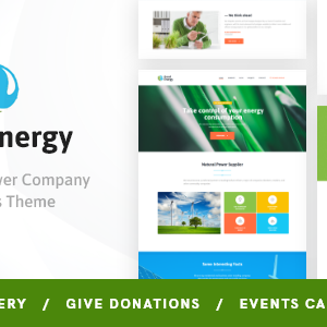 Good Energy - Ecology & Renewable Power Company WordPress Theme
