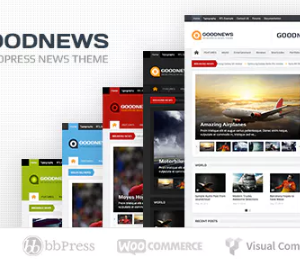 Goodnews – Responsive WordPress News/Magazine
