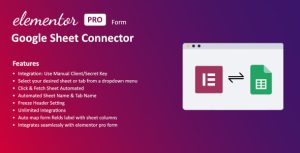 Google sheet connector for elementor forms v10 gplpixel.jpg