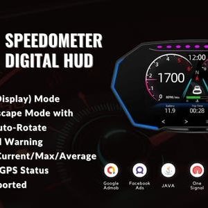 GPS Speedometer HUD Dashboard android