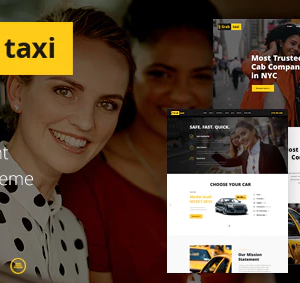 Grab Taxi | Online Cab Service WordPress Theme