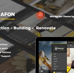 Grafon - Construction Building Renovate Wordpress Theme