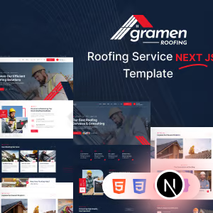 Gramen - Roofing Services NEXT JS Template