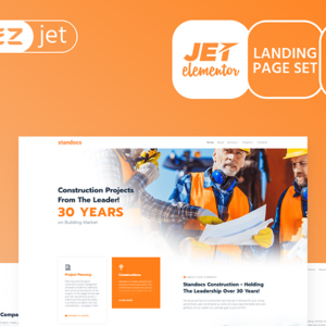 Grandbuild - Construction Company Jet Elementor Template