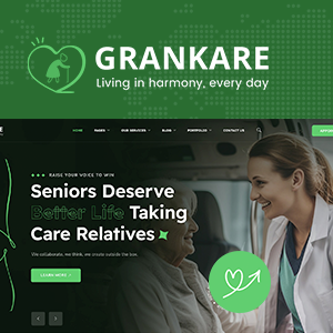 Grankare - Senior Care WordPress Theme