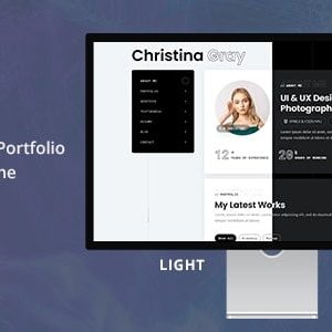 Gray - Personal Portfolio WordPress Theme