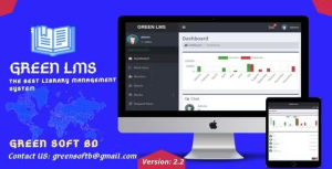 Green lms the library management system codermarket.png