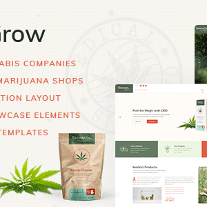 GreenGrow - Medical Marijuana Theme