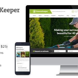 GreensKeeper - Gardening & Landscaping Responsive HTML5 Template