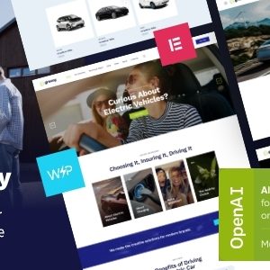 Greeny - Electric Car Dealership WordPress Theme