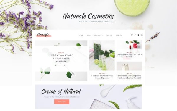 Greenyâ€™s - Healthy Fashion Elementor WordPress Theme - Image 1