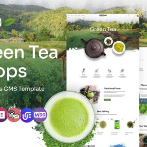 Grentea - Organic And healthy Tea Store Multipurpose WordPress Elementor Theme