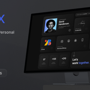 Gridx Personal Portfolio WordPress