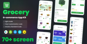 Grocery e grocery app react native cli ui kit codermarket.png