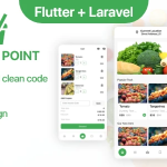 Grocery Point - Online Grocery Shop App in Flutter + PHP Laravel Admin panel
