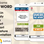 Guess The Word - Word Quiz Game Android Studio Project with AdMob Ads + Ready to Publish