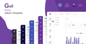 Gull react admin dashboard template gplpixel.png