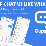 GupShup Chat XML Android UI Like Whatsapp