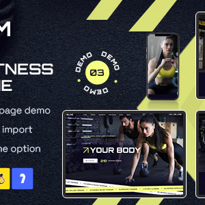 Gyim - Gym and Fitness WordPress Theme