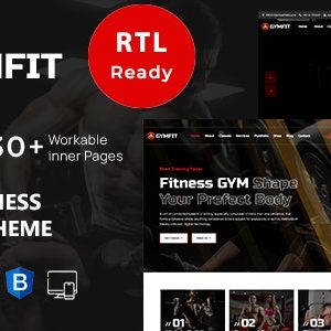 GymFit - Fitness and Gym WordPress Theme & RTL Ready