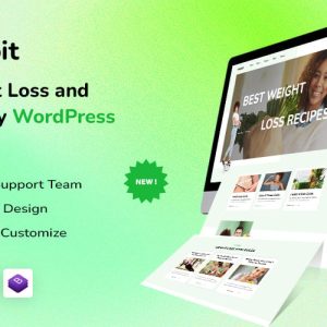 Habbit – Weight Loss Recipes, Fitness & Health Coaching Cosmetics WordPress Theme