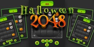 Halloween 2048 cross platform puzzle game gplpixel.jpg