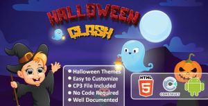 Halloween clash game arcade game html5 and android with construct 3 game .jpg