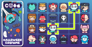 Halloween costume html5 game construct 3 gplpixel.png