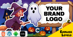 Halloween witch html5 construct 3 game gplpixel.png