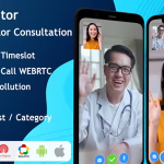 Halo Doctor - Video Call Doctor Booking Appointment Timeslot with Firebase