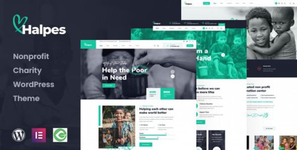 Halpes – Nonprofit Charity WordPress Theme - Image 1