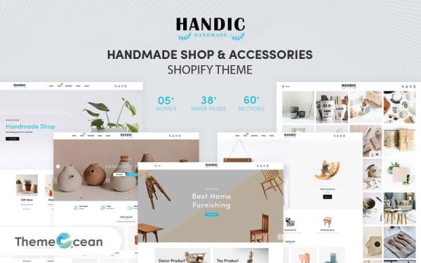 Handic - Handmade Shop & Accessories Shopify Theme - Image 1